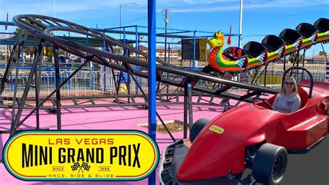 Las vegas mini gran prix - Las Vegas Mini Grand Prix has exciting rides, games and food for all ages. Featuring four go kart tracks with 80 karts, four amusement rides, lots of arcade games and great food. Open year round, except Christmas Day. Our park is located on 7 acres just 20 minutes from the Las Vegas Strip. We are your HQ for birthday & bachelor/bachelorette ...